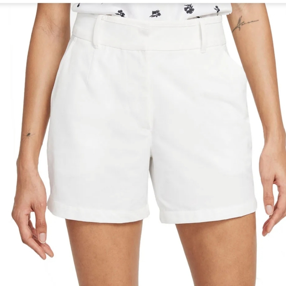 Nike ,NWT,Women's Dri-FIT Victory 5'' Golf Shorts,White,Medium - Picture 2 of 14